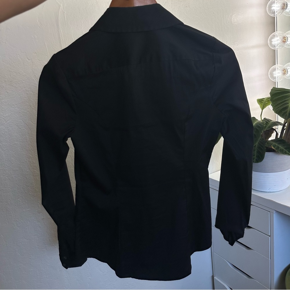 Express Black Button Up - image 2